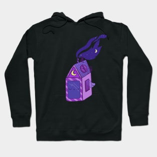 cute purple house Hoodie